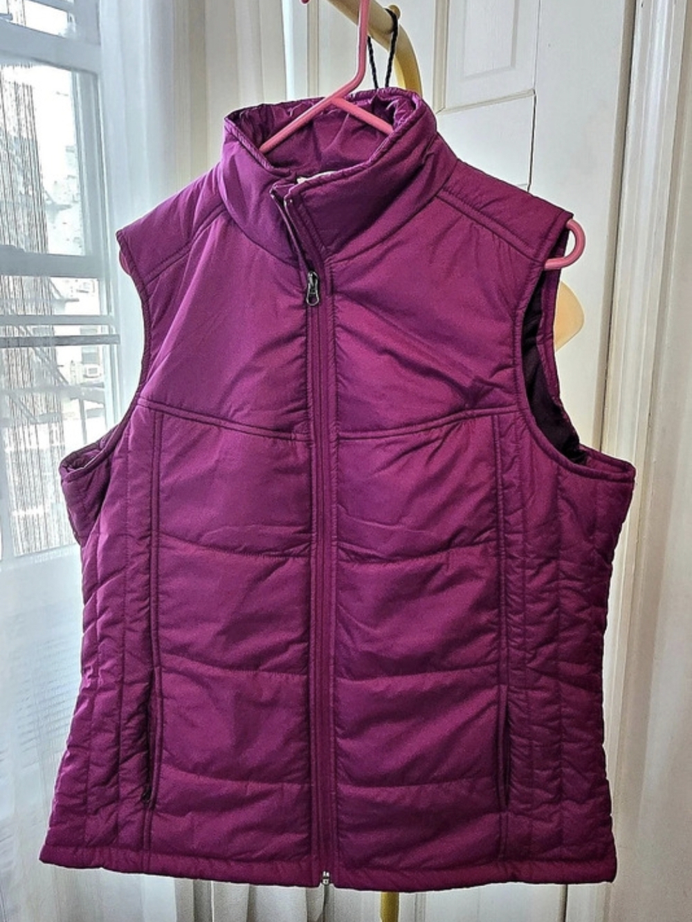 Port Authority Women's Puffer Vest Purple XL